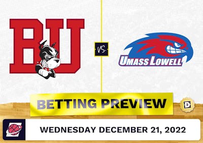 Boston University vs. Massachusetts-Lowell CBB Prediction and Odds - Dec 21, 2022