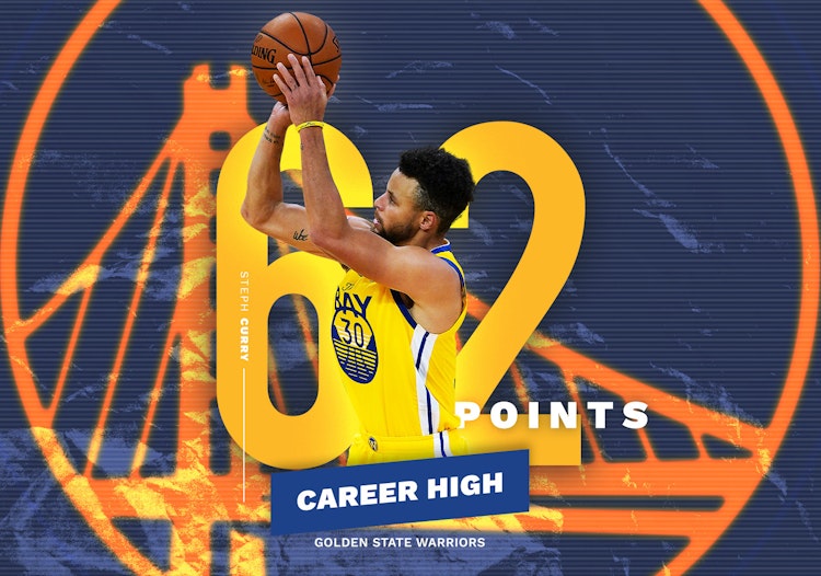 WATCH | All of Steph Curry's career-high 62 points