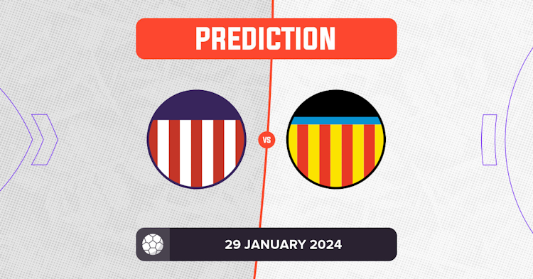 Atletico Madrid vs Valencia Prediction and Tips - 29 January 2024