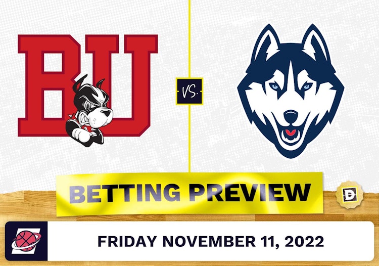 Boston University vs. Connecticut CBB Prediction and Odds - Nov 11, 2022