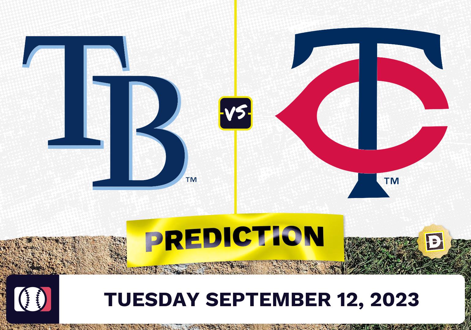 Rays vs. Twins Prediction for MLB Tuesday [9/12/2023]