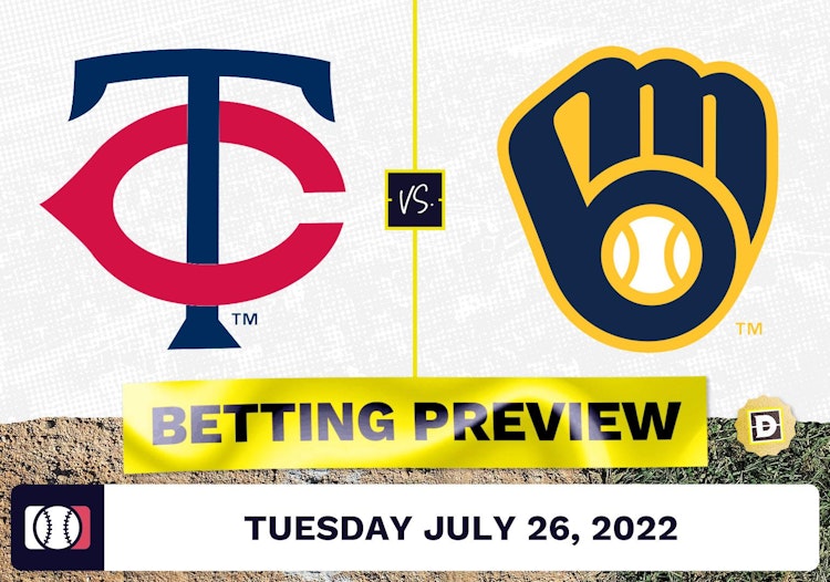 Twins vs. Brewers Prediction and Odds - Jul 26, 2022