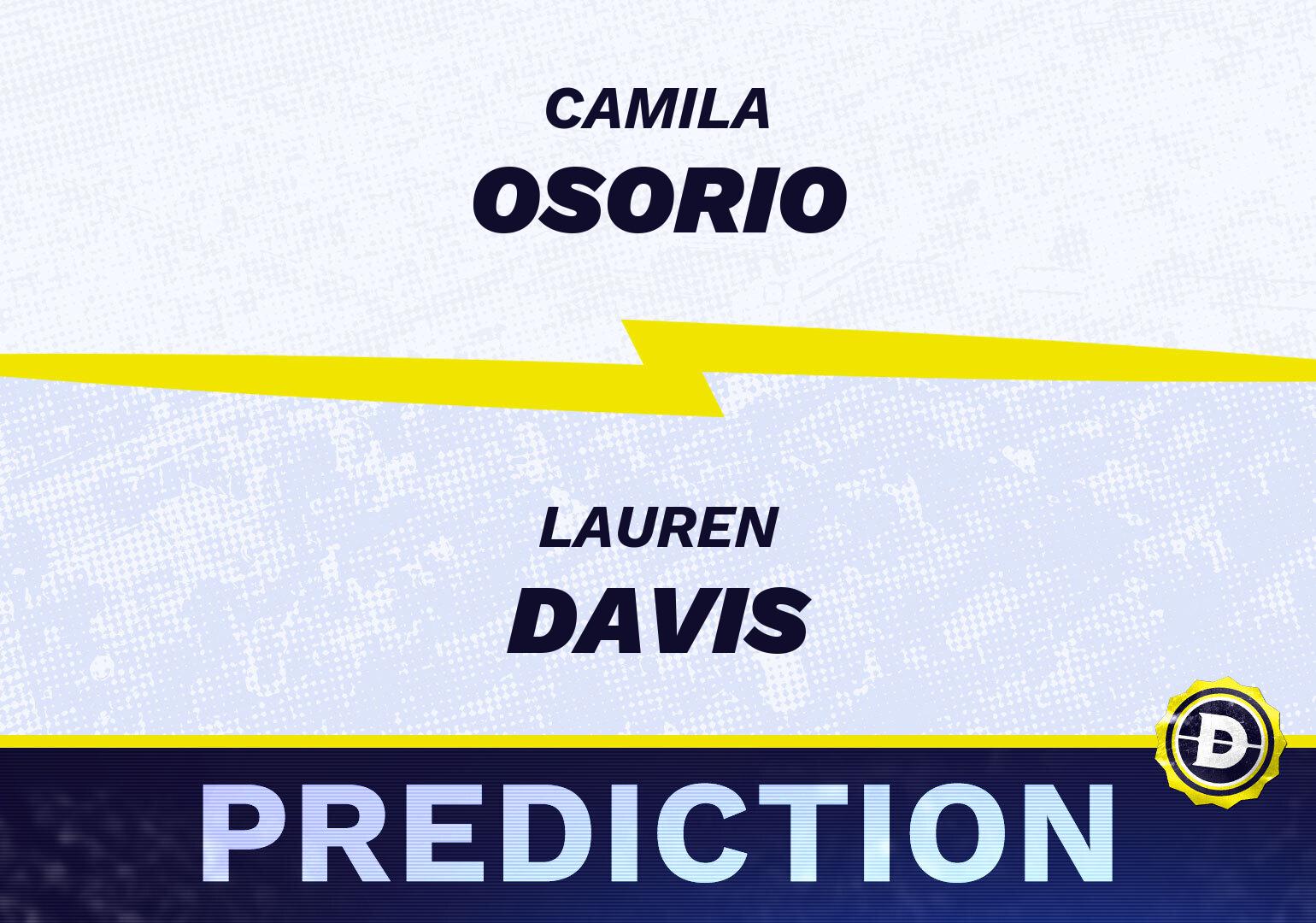 Camila Osorio vs. Lauren Davis Prediction, Odds, Picks for Wimbledon 2024