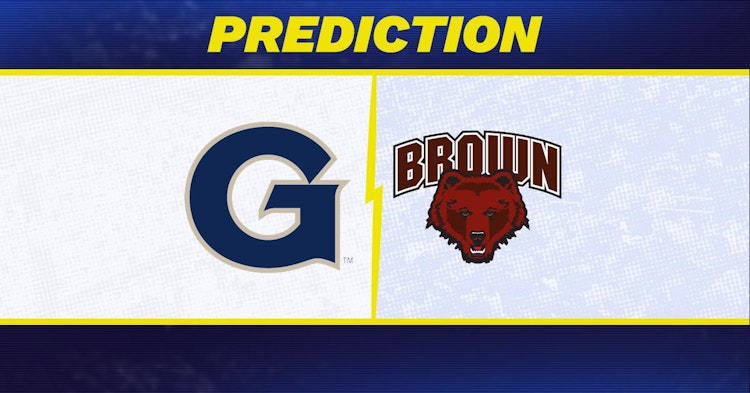 Georgetown-Brown Predictions and Game Preview.