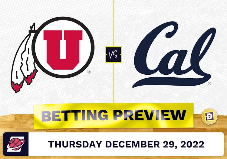 Utah vs. California CBB Prediction and Odds - Dec 29, 2022