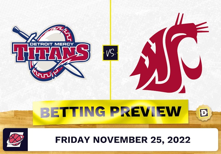 Detroit Mercy vs. Washington State CBB Prediction and Odds - Nov 25, 2022
