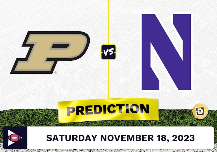 Purdue vs. Northwestern CFB Prediction and Odds - November 18, 2023