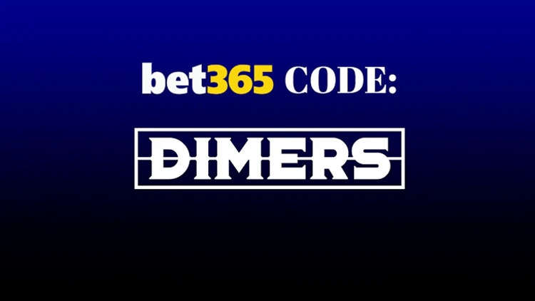 bet365 sportsbook reveals new bonus code "DIMERS."