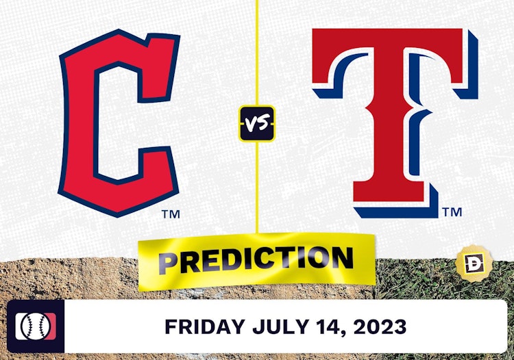 Guardians vs. Rangers Prediction for MLB Friday [7/14/2023]