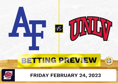 Air Force vs. UNLV CBB Prediction and Odds - Feb 24, 2023