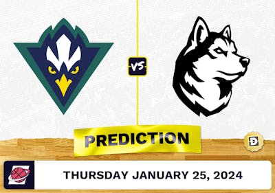 North Carolina-Wilmington vs. Northeastern Prediction, Odds, College Basketball Picks [1/25/2024]