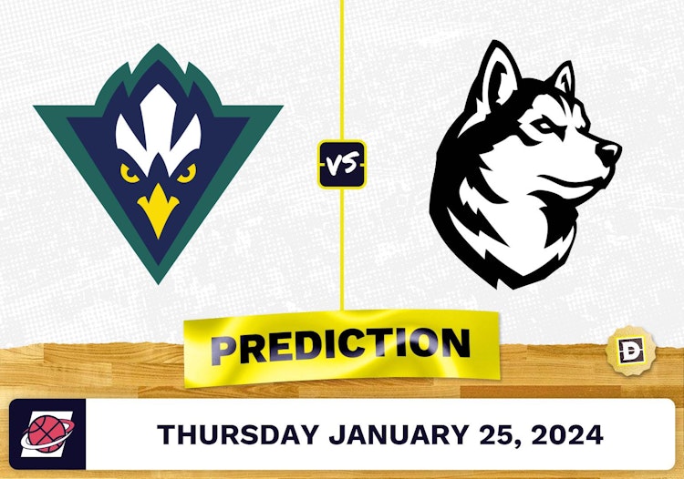 North Carolina-Wilmington vs. Northeastern Prediction, Odds, College Basketball Picks [1/25/2024]