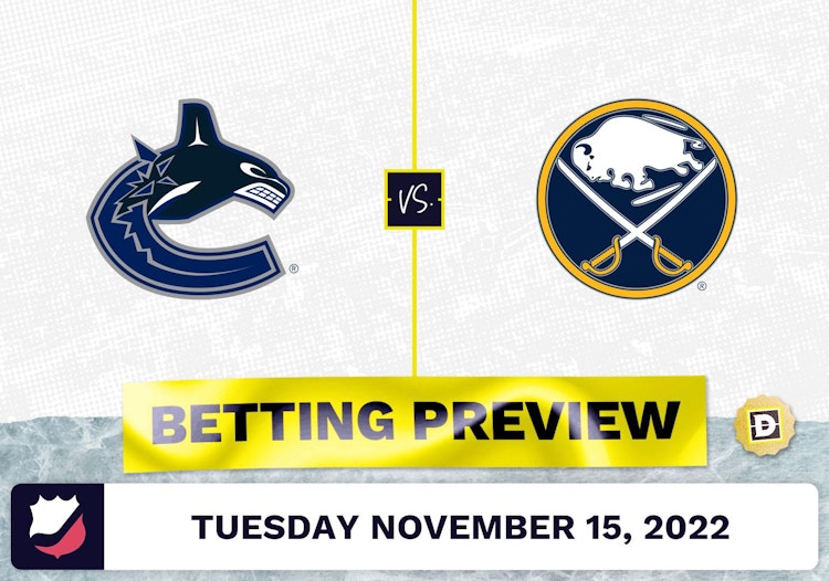 Canucks vs. Sabres Prediction and Odds - Nov 15, 2022