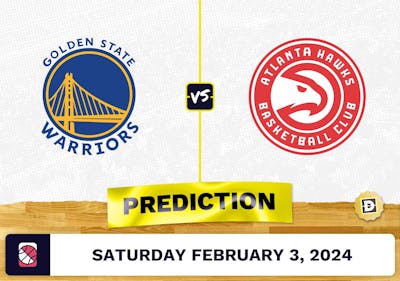 Golden State Warriors vs. Atlanta Hawks Prediction, Odds, NBA Picks [2/3/2024]