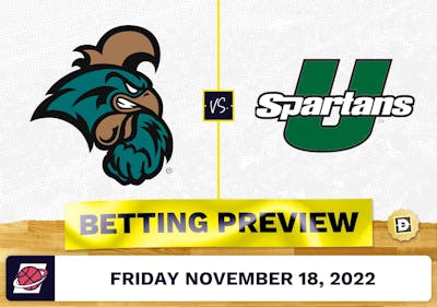 Coastal Carolina vs. USC Upstate CBB Prediction and Odds - Nov 18, 2022