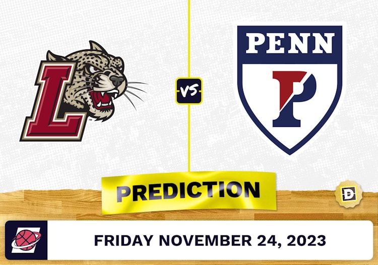 Lafayette vs. Pennsylvania Basketball Prediction - November 24, 2023