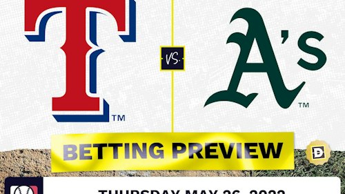 Rangers vs. Athletics Prediction and Odds - May 26, 2022