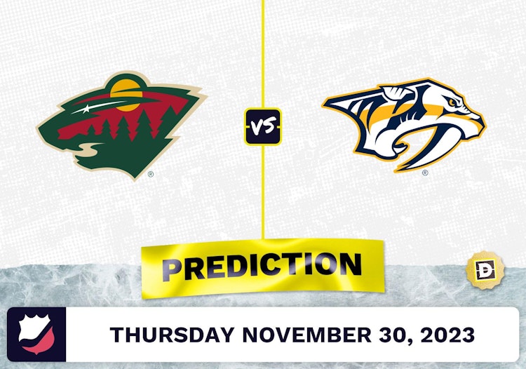 Minnesota Wild vs. Nashville Predators Prediction and Odds - November 30, 2023