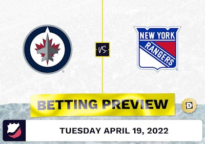 Jets vs. Rangers Prediction and Odds - Apr 19, 2022
