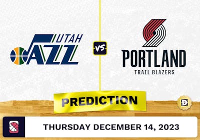 Utah Jazz vs. Portland Trail Blazers Prediction, Odds, Picks for NBA Thursday [12/14/2023]