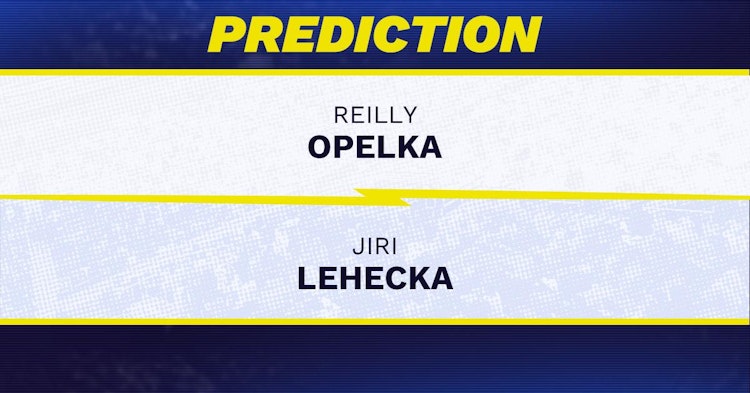 Reilly Opelka vs Jiri Lehecka Tennis Prediction.