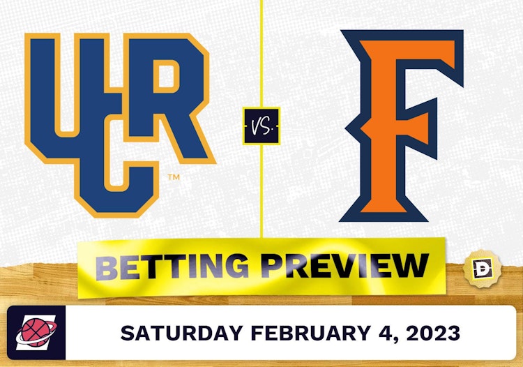 UC Riverside vs. Cal State Fullerton CBB Prediction and Odds - Feb 4, 2023