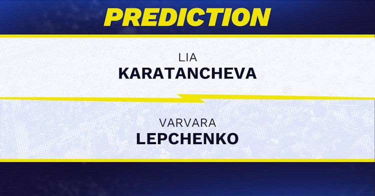 Lia Karatancheva vs Varvara Lepchenko Tennis Prediction.
