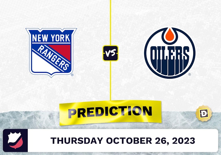 Rangers vs. Oilers Prediction and Odds - October 26, 2023