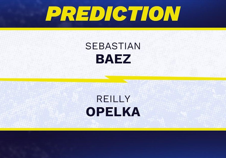 Sebastian Baez vs Reilly Opelka Tennis Prediction.