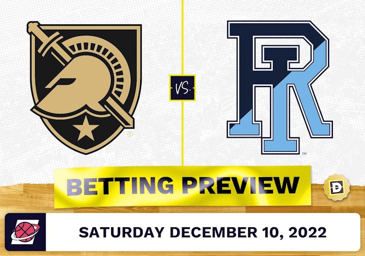 Army vs. Rhode Island CBB Prediction and Odds - Dec 10, 2022