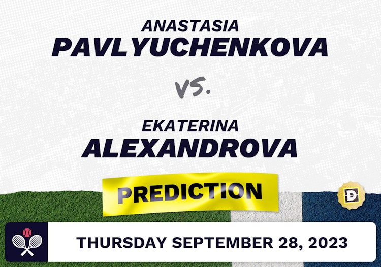 Anastasia Pavlyuchenkova vs. Ekaterina Alexandrova Prediction - WTA Tokyo 2023