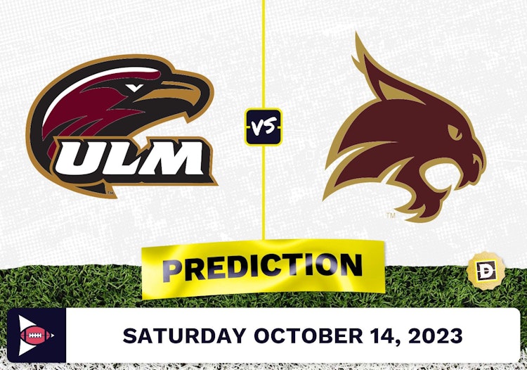 Louisiana-Monroe vs. Texas State CFB Prediction and Odds - October 14, 2023