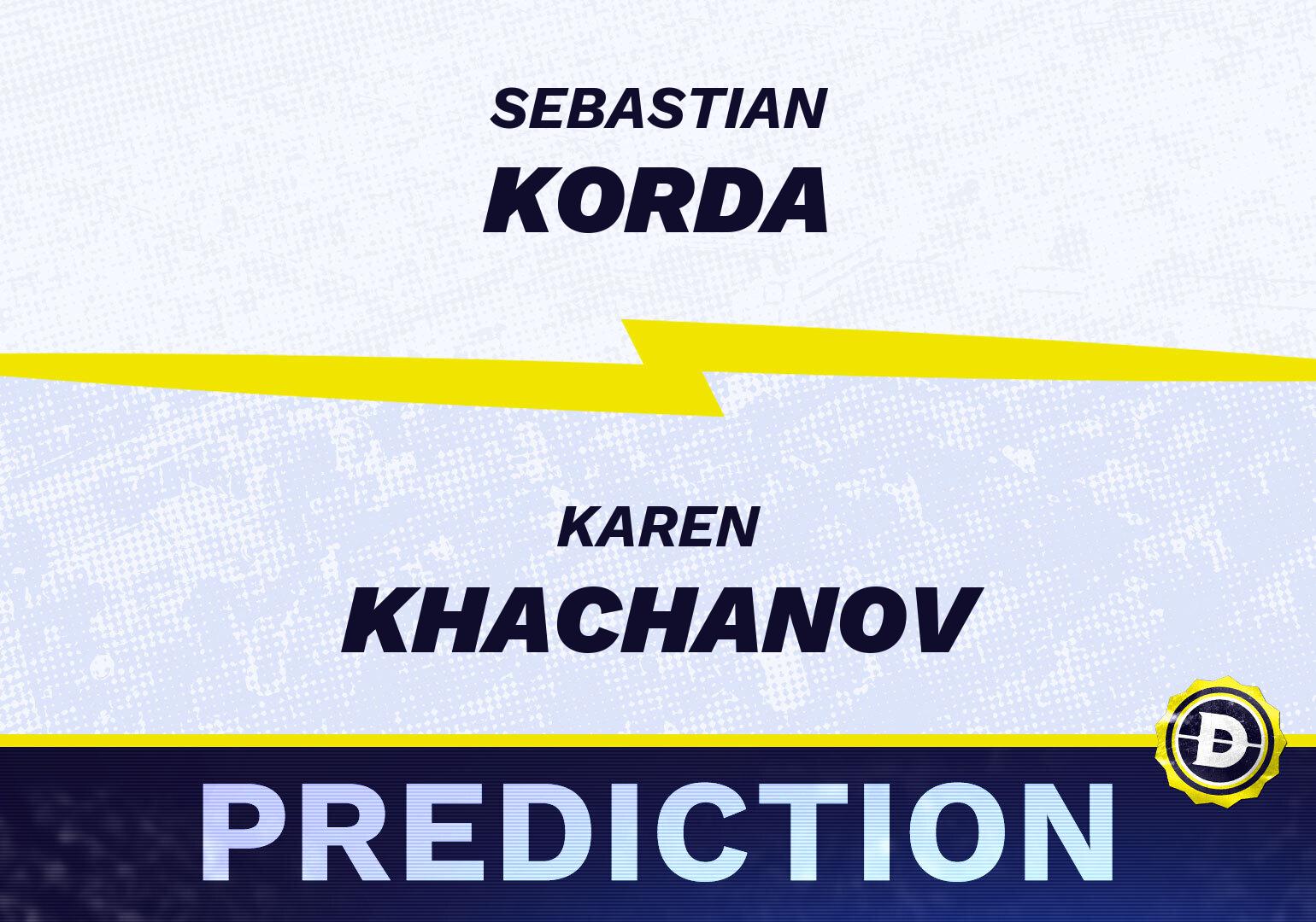 Sebastian Korda vs. Karen Khachanov Prediction, Odds, Picks for ATP Cinch Championships 2024