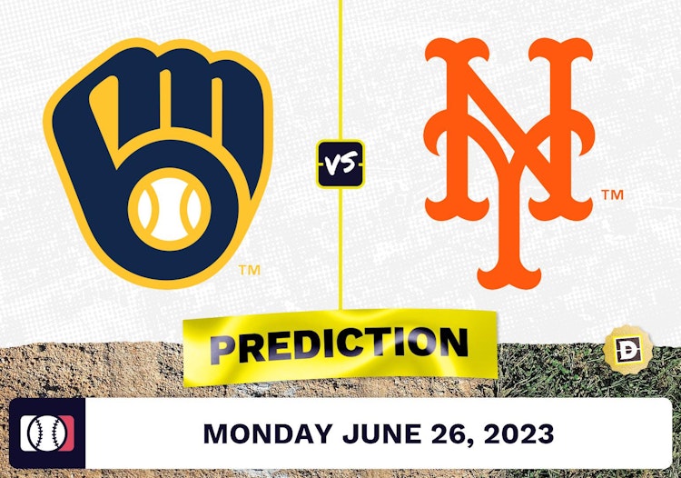 Brewers vs. Mets Prediction for MLB Monday [6/26/2023]