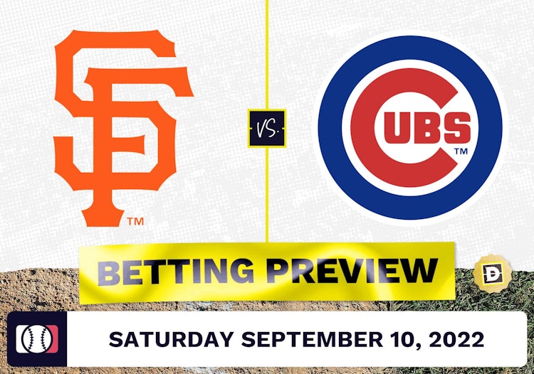 Giants vs. Cubs Prediction and Odds - Sep 10, 2022