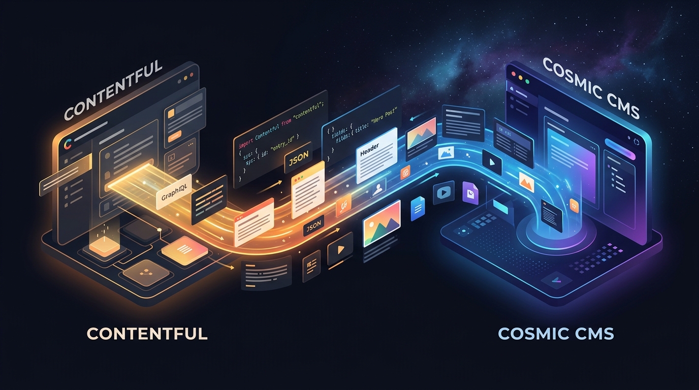 Migrate from Contentful to Cosmic: A Complete Developer Guide image