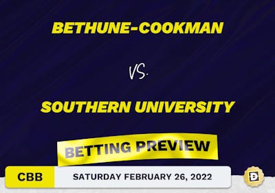 Bethune-Cookman vs. Southern University CBB Predictions and Odds - Feb 26, 2022