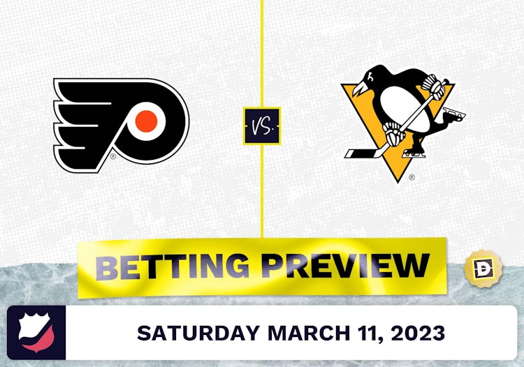 Flyers vs. Penguins Prediction and Odds - Mar 11, 2023