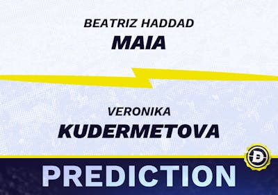 Beatriz Haddad Maia vs. Veronika Kudermetova Prediction, Odds, Picks for Charleston Open 2024