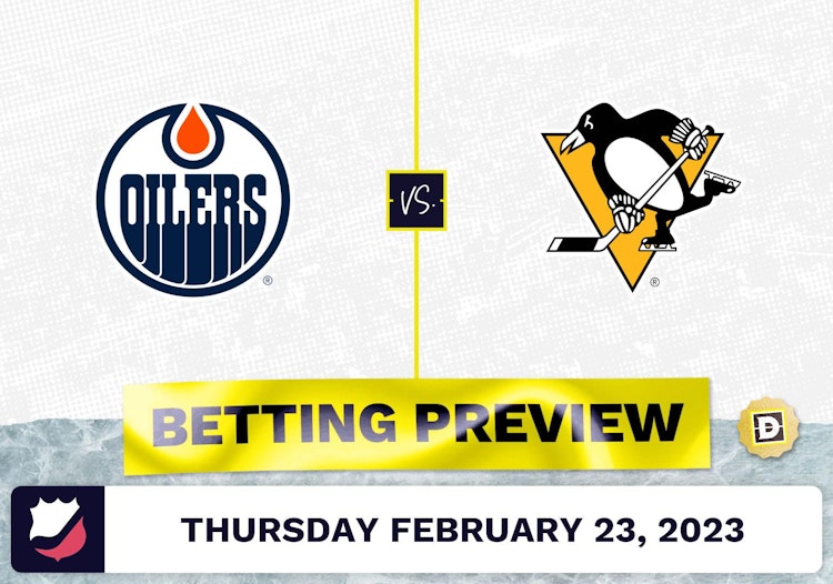Oilers vs. Penguins Prediction and Odds - Feb 23, 2023