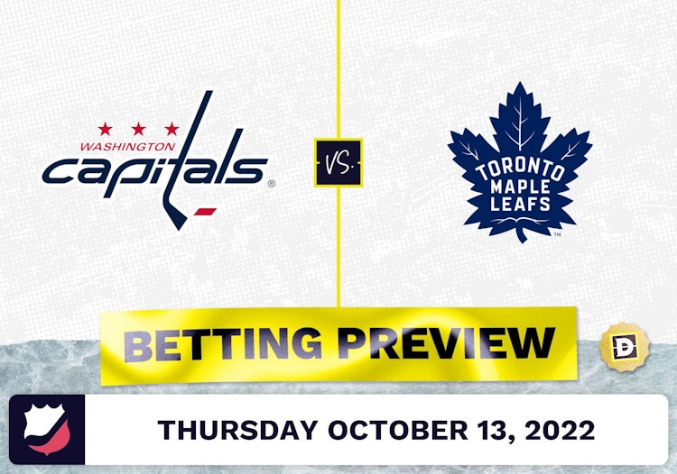 Capitals vs. Maple Leafs Prediction and Odds - Oct 13, 2022