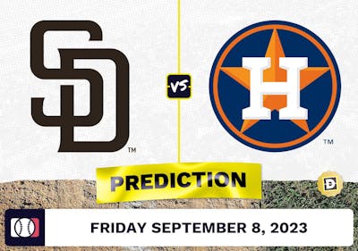 Padres vs. Astros Prediction for MLB Friday [9/8/2023]