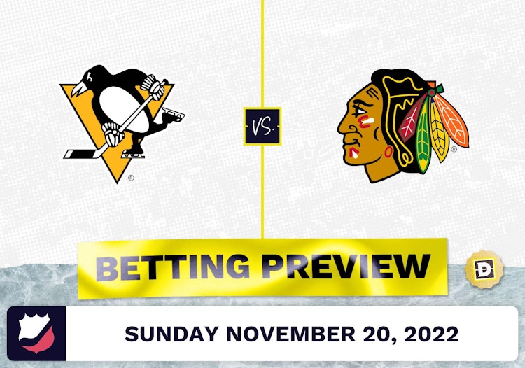 Penguins vs. Blackhawks Prediction and Odds - Nov 20, 2022