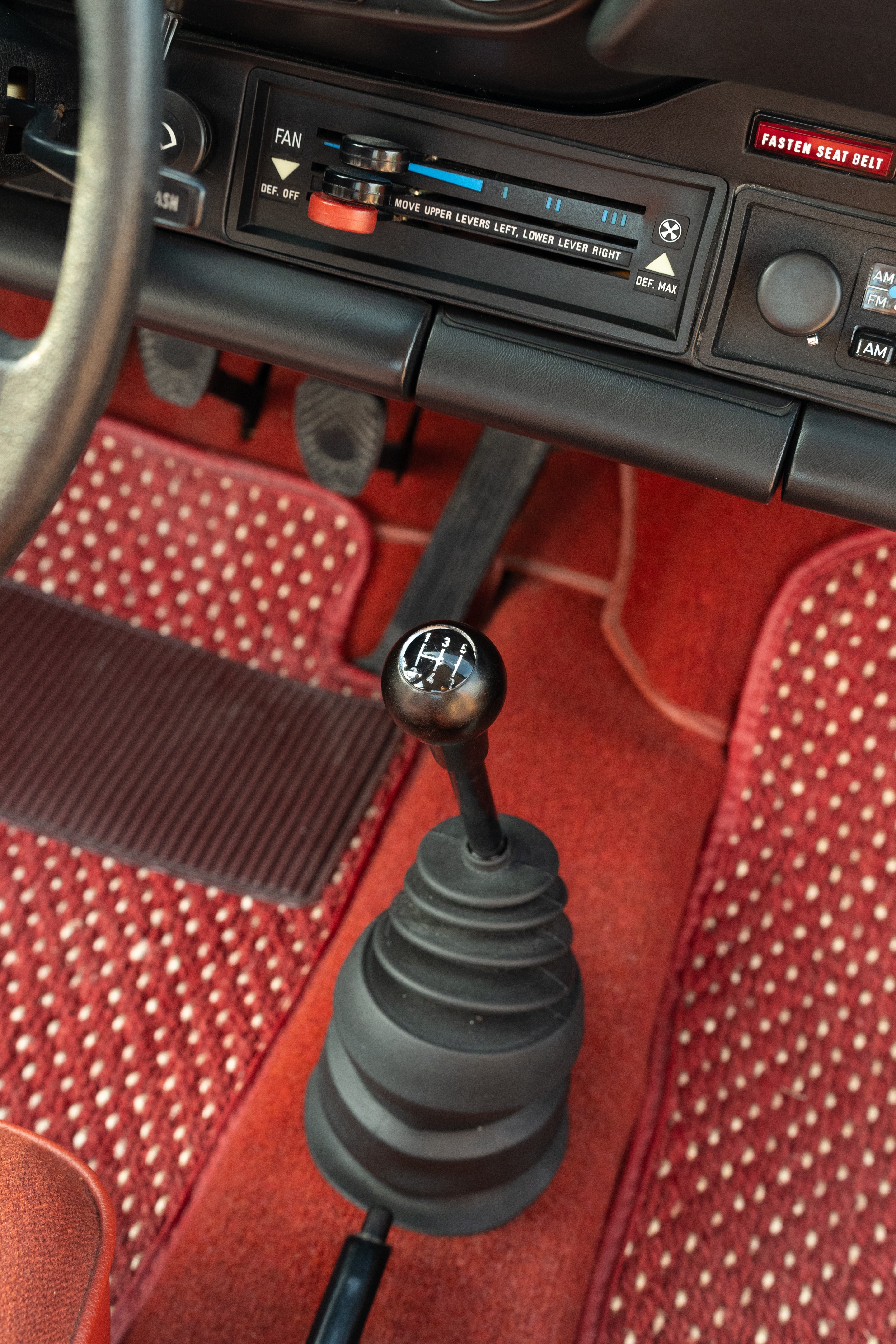 1974 Porsche 911 Coupe 5-Speed shifter.