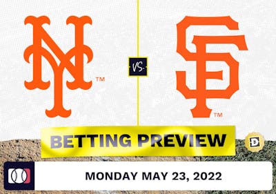 Mets vs. Giants Prediction and Odds - May 23, 2022