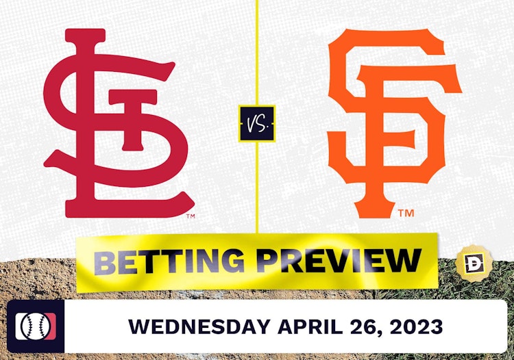 Cardinals vs. Giants Prediction and Odds - Apr 26, 2023