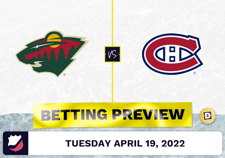 Wild vs. Canadiens Prediction and Odds - Apr 19, 2022