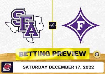 Stephen F. Austin vs. Furman CBB Prediction and Odds - Dec 17, 2022