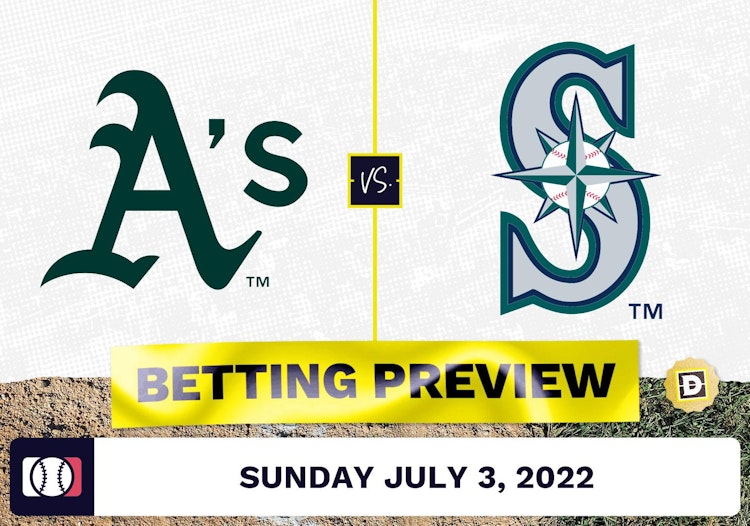 Athletics vs. Mariners Prediction and Odds - Jul 3, 2022