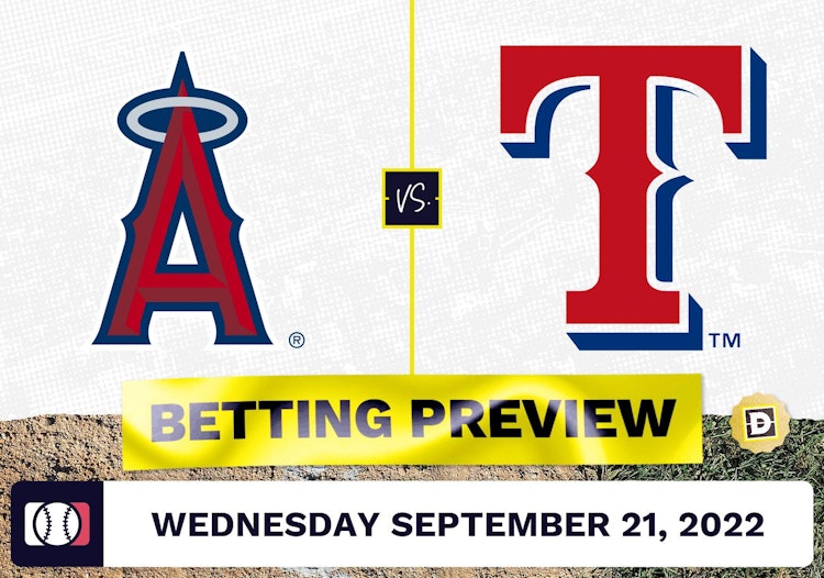 Angels vs. Rangers Prediction and Odds - Sep 21, 2022